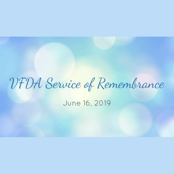 Service of Remembrance June 18, 2019